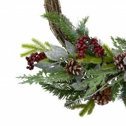 Northlight Icy Winter Foliage And Plaid Bow Artificial Christmas Twig Wreath, 23 Inch, Unlit 8 Northlight Icy Winter Foliage And Plaid Bow Artificial Christmas Twig Wreath, 23 Inch, Unlit -Wreaths & Garland shop northlight vm26564 1 27939.1659734624