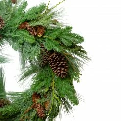 Northlight Pine Cone And Cedar Artificial Christmas Wreath - 32-Inch, Unlit 7 Northlight Pine Cone And Cedar Artificial Christmas Wreath - 32-Inch, Unlit -Wreaths & Garland shop northlight vm89236 1 30592.1665610744