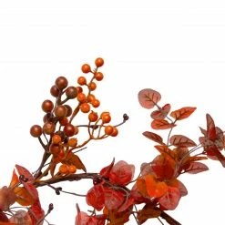 Northlight 5' Berry And Leaves Fall Harvest Artificial Garland - Unlit -Wreaths & Garland shop northlight vm89287 1updated 59038.1665580046