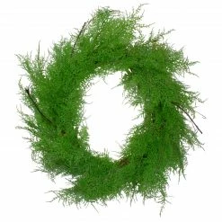 Northlight Brown And Green Cedar Christmas Wreath - 24-Inch, Unlit