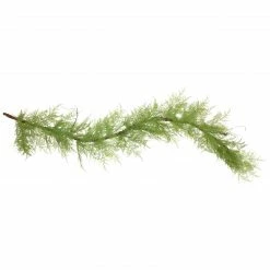 Northlight 5' X 8" Green And Brown Cedar Artificial Christmas Garland - Unlit