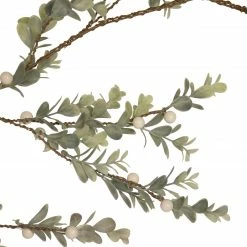 Northlight 5‘ White Berry And Eucalyptus Christmas Garland - Unlit -Wreaths & Garland shop northlight vm92778 2 new 99852.1659734332