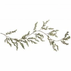Northlight 5‘ White Berry And Eucalyptus Christmas Garland - Unlit