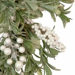 Northlight Artificial Christmas Wreath With Frosted Foliage And Berries, 20-Inch, Unlit -Wreaths & Garland shop northlight yk93231 3 25630.1659124005