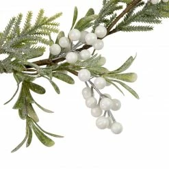 Northlight 5' X 7" Artificial Christmas Garland With Frosted Foliage And Berries, Unlit 5 Northlight 5' X 7" Artificial Christmas Garland With Frosted Foliage And Berries, Unlit -Wreaths & Garland shop northlight yk93234 2 93135.1659124017