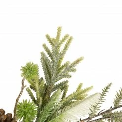 Northlight 5' X 8" Artificial Christmas Garland With With Frosted Foliage And Pine Cones, Unlit -Wreaths & Garland shop northlight yk93240 2 87758.1661796847