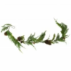 Northlight 5' Assorted Pine And Pinecone Artificial Christmas Garland, Unlit