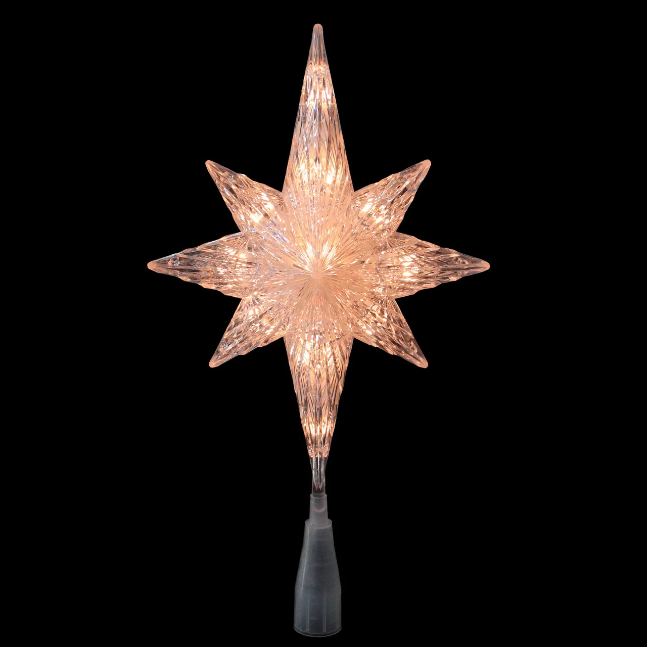 Northlight 11" Lighted Bethlehem Star Christmas Tree Topper - Clear Lights 2 Northlight 11" Lighted Bethlehem Star Christmas Tree Topper - Clear Lights - Image 2