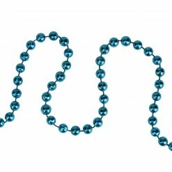 Northlight 15' X 0.25" Shiny Blue Metallic Faceted Beaded Christmas Garland - Unlit 5 Northlight 15' X 0.25" Shiny Blue Metallic Faceted Beaded Christmas Garland - Unlit -Wreaths & Garland shop northlight ys28263 3 49214.1665610744