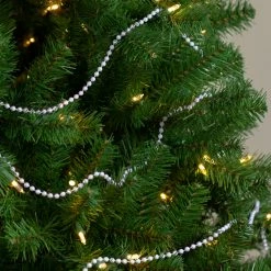 Northlight 15' X 0.25" White Pearl Beaded Artificial Christmas Garland -Wreaths & Garland shop northlight ys28270 3 64492.1665088079