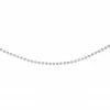 Northlight 100' X 0.25" Shiny Clear Iridescent Beaded Artificial Christmas Garland - Unlit