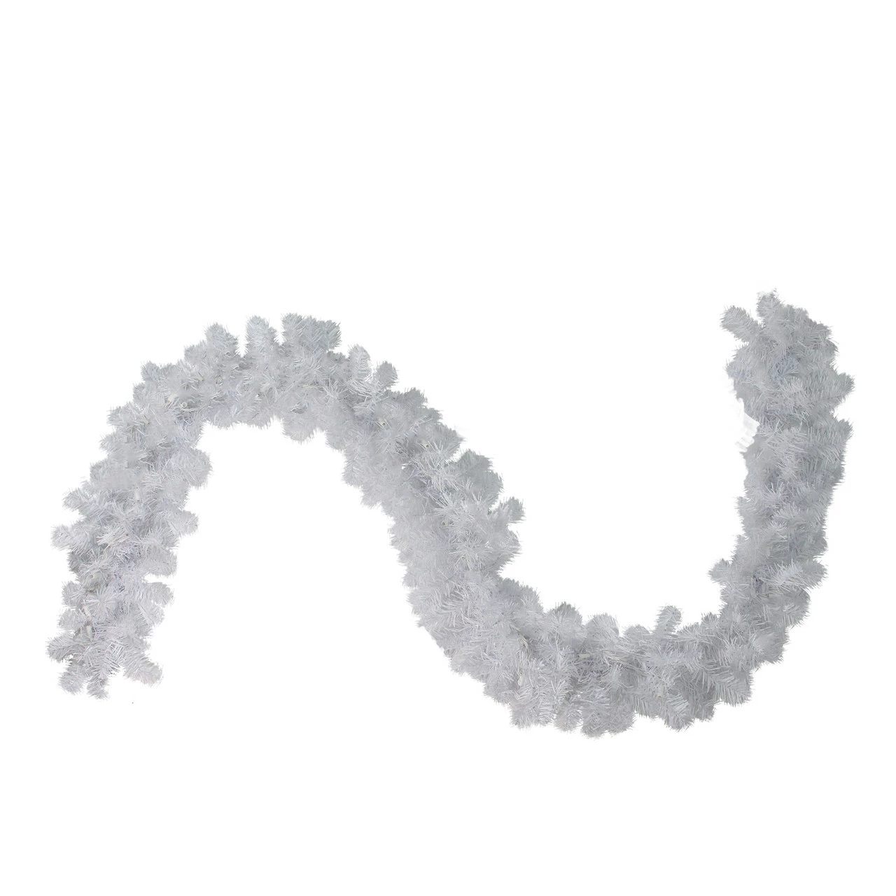 Northlight 9' X 12" White Crystal Spruce Artificial Christmas Garland - Unlit 1 Northlight 9' X 12" White Crystal Spruce Artificial Christmas Garland - Unlit
