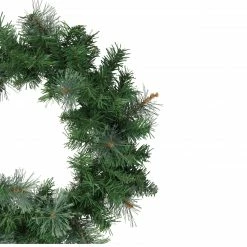 Alternative view of Northlight Mixed Cashmere Pine Artificial Christmas Wreath - 24-Inch, Unlit