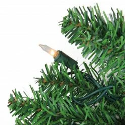 Northlight 9' X 10" Pre-Lit Rockwood Pine Artificial Christmas Garland, Clear Lights -Wreaths & Garland shop northlight z84674 3 67968.1660844386