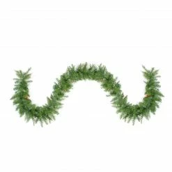 Northlight 9' X 10" Pre-Lit Northern Pine Artificial Christmas Garland - Multi Color Lights
