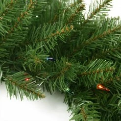 Northlight 9' X 10 Pre-Lit Rockwood Pine Artificial Christmas Garland, Multi Lights 5 Northlight 9' X 10 Pre-Lit Rockwood Pine Artificial Christmas Garland, Multi Lights -Wreaths & Garland shop northlight z84675 03 37031.1660844380