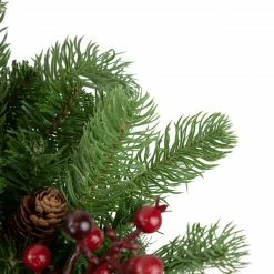 Northlight Noble Fir With Berries Artificial Christmas Wreath - 24-Inch, Unlit -Wreaths & Garland shop northlight z85364 3 updated2022new 40036.1665580039