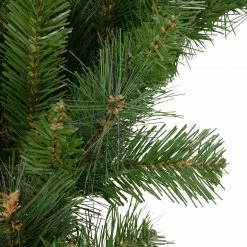 Alternative view of Northlight Mixed Beaver Pine Artificial Christmas Wreath, 24-Inch, Unlit