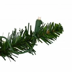 Northlight Pre-Lit Buffalo Fir Artificial Christmas Wreath - 30-Inch, Warm White LED Lights -Wreaths & Garland shop northlight z99650 2 95641.1605234298