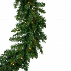 Northlight LED Lighted Buffalo Fir Artificial Christmas Wreath - 48-Inch, Warm White Lights -Wreaths & Garland shop northlight z99664 1 62615.1588355204