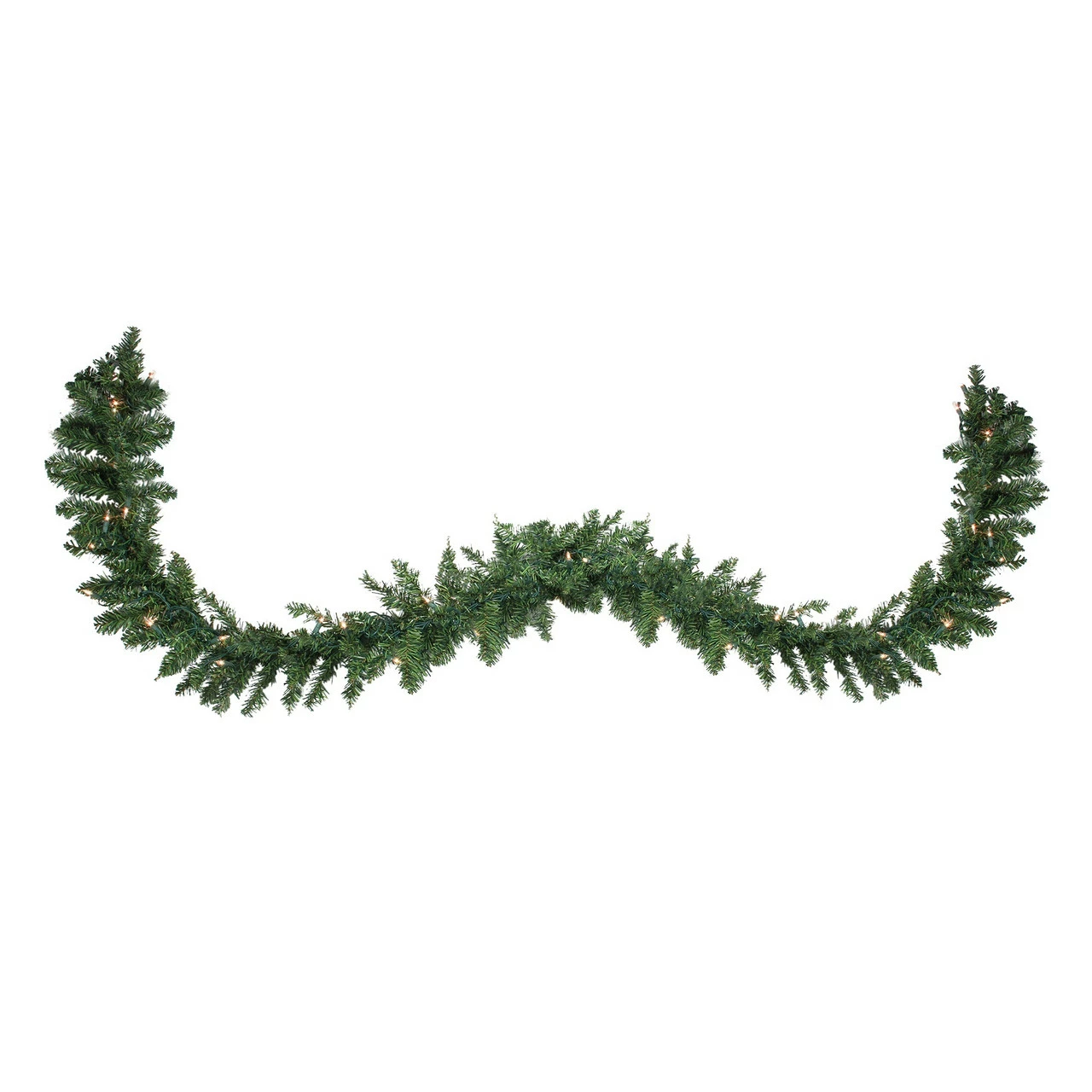 Northlight 25' X 17" Pre-Lit Buffalo Fir Commercial Artificial Christmas Garland - Clear Lights 3 Northlight 25' X 17" Pre-Lit Buffalo Fir Commercial Artificial Christmas Garland - Clear Lights - Image 3