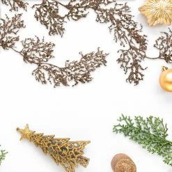 Northlight 6' Rose Gold Artificial Christmas Garland -Wreaths & Garland shop northlightgb90528 03598.1636546342