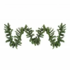 Northlight 9' X 12" Mixed Green Canyon Pine Artificial Christmas Garland - Unlit