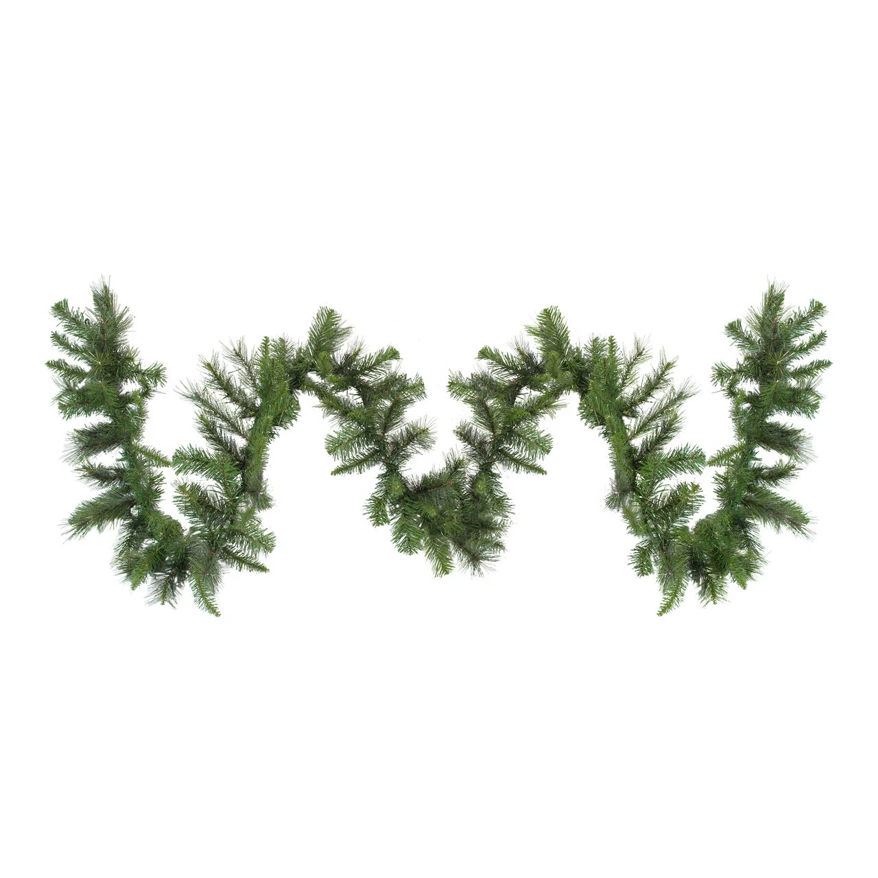 Northlight 9' X 12" Mixed Green Canyon Pine Artificial Christmas Garland - Unlit 1 Northlight 9' X 12" Mixed Green Canyon Pine Artificial Christmas Garland - Unlit