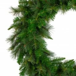 Alternative view of Northlight Canyon Pine Mixed Artificial Christmas Wreath - 36-Inch, Unlit