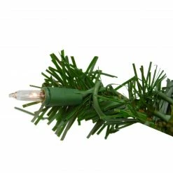 Northlight Deluxe Windsor Pine Artificial Christmas Wreath - 16-Inch, Clear Lights -Wreaths & Garland shop northlightgb yww816 gr 2 92683.1600305324
