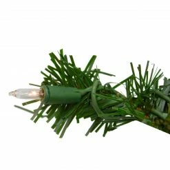 Northlight 18" Deluxe Windsor Pine Artificial Christmas Wreath - Clear Lights -Wreaths & Garland shop northlightgb yww818 gr 2 71466.1588357592