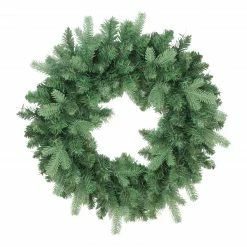 Northlight Mixed Eden Pine Artificial Christmas Wreath, 24-Inch, Unlit