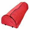 Northlight Red Quilted Rolling Christmas Tree Storage Bag For Trees Up To 12ft
