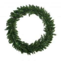 Northlight Green Buffalo Fir Artificial Christmas Wreath - 72-Inch, Unlit