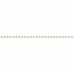 St. Nick's Choice Cream Pearl Beaded Christmas Garland 15' X 6.25mm