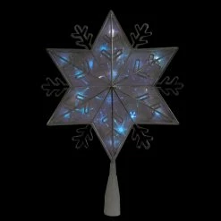 Northlight 10" Lighted Silver Snowflake Christmas Tree Topper - Blue Lights 5 Northlight 10" Lighted Silver Snowflake Christmas Tree Topper - Blue Lights -Wreaths & Garland shop ypzpsrtuw2u5us6imhhqdzhy5r3bbt7e 76232.1649952855