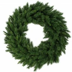 Northlight Lush Mixed Pine Artificial Christmas Wreath, 24-Inch, Unlit